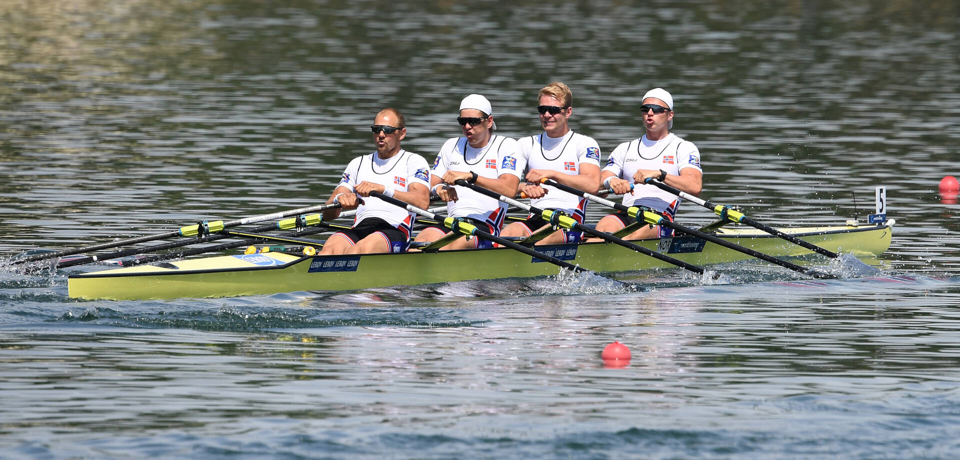 World Rowing Cup I M4x Bronze NOR