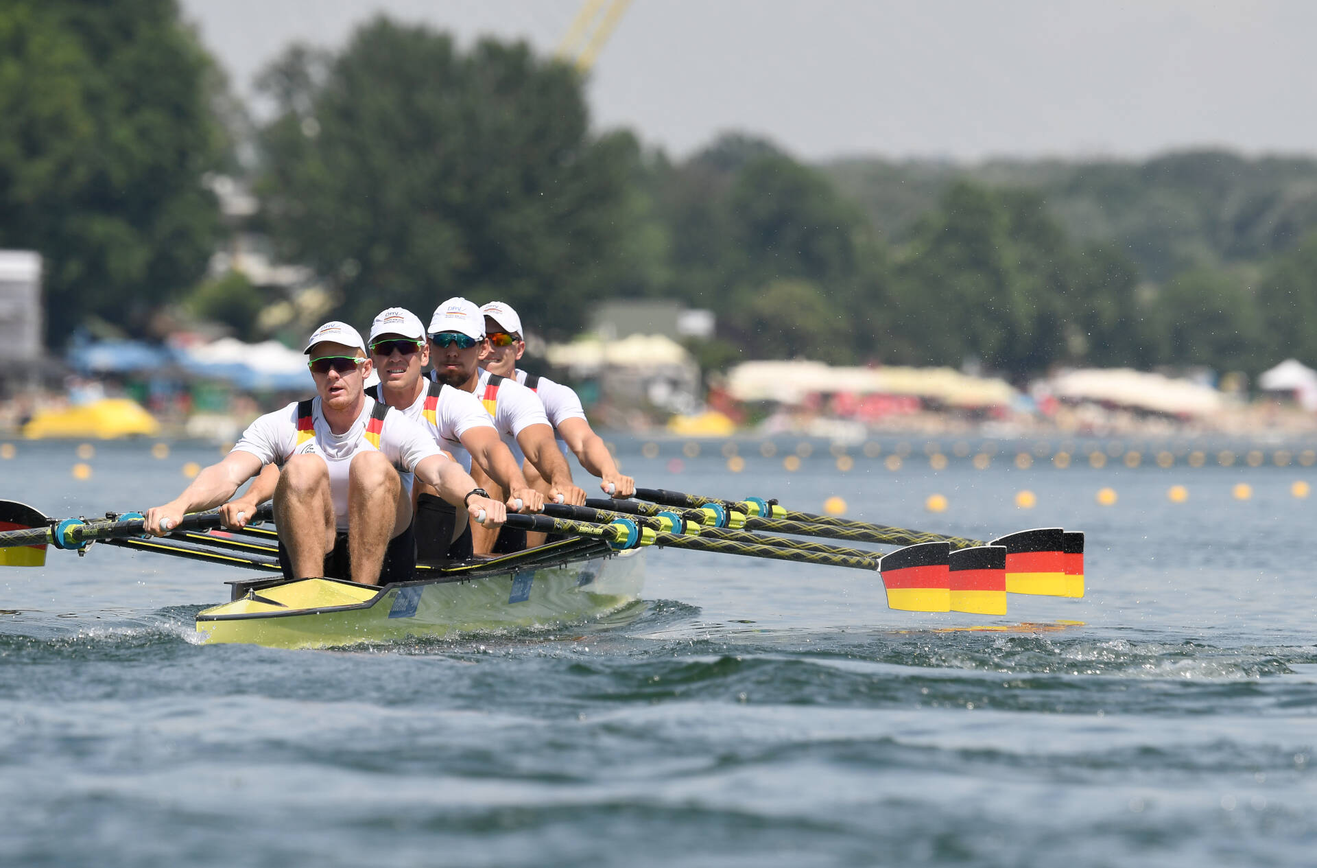 World Rowing Cup I M4x Silver GER